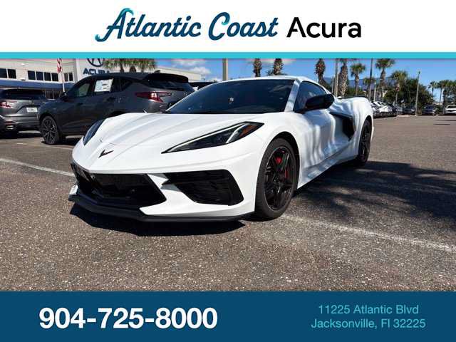 Used 2024 Chevrolet Corvette Stingray Preferred Cpe w/ Z51 Performance Package RWD image 1