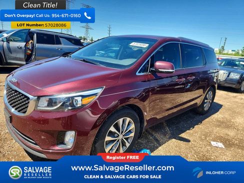 Used 2016 Kia Sedona SX FWD image 1