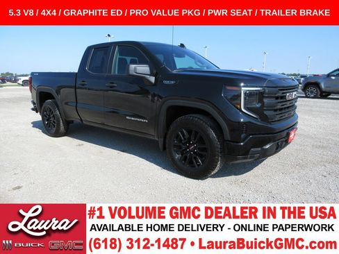 New 2026 GMC Sierra 1500 Pro w/ Graphite Edition AWD/4WD image 1