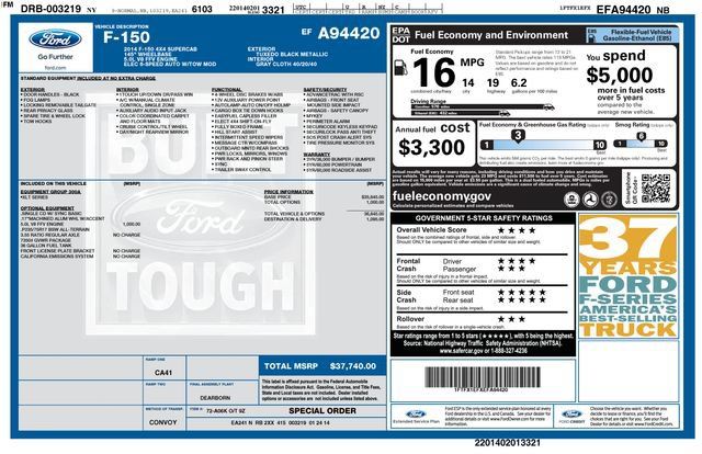 Used 2014 Ford F150 XLT AWD/4WD image 3