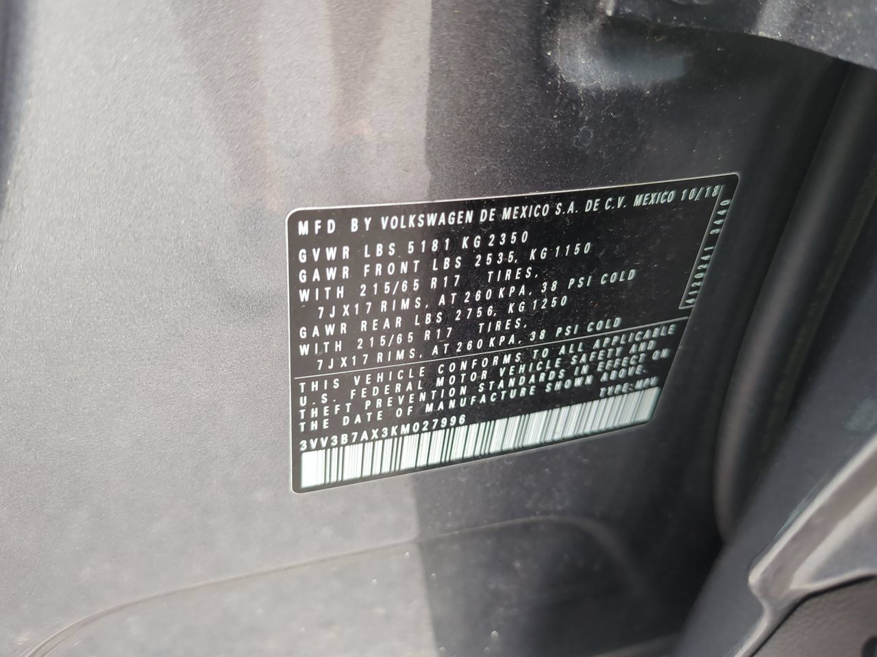 Used 2019 Volkswagen Tiguan SE w/ Panoramic Sunroof Package FWD image 23
