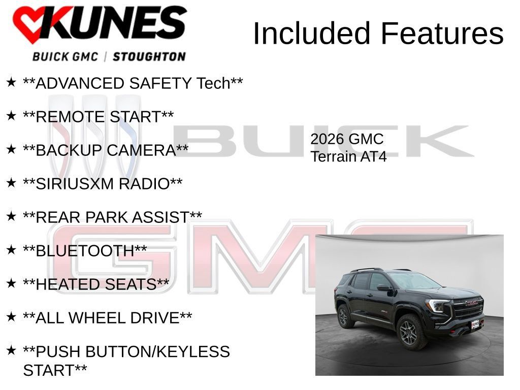 New 2026 GMC Terrain AT4 AWD/4WD image 2