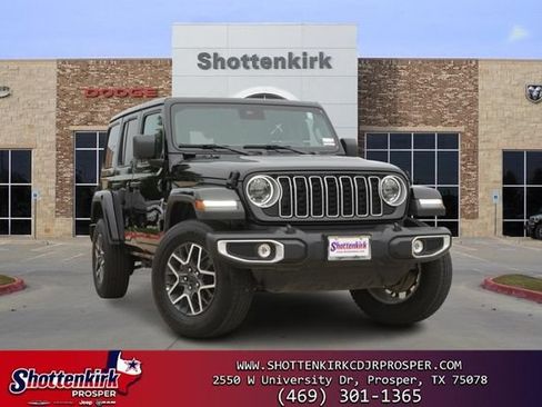 Used 2025 Jeep Wrangler Unlimited Sahara AWD/4WD image 1