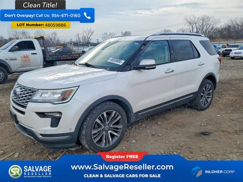 Used 2018 Ford Explorer Platinum AWD/4WD image 1