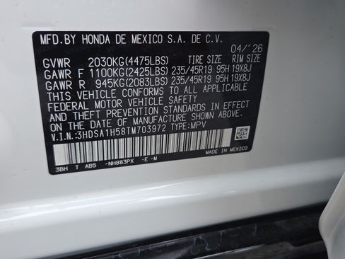 Used 2026 Acura ADX A-Spec FWD image 21