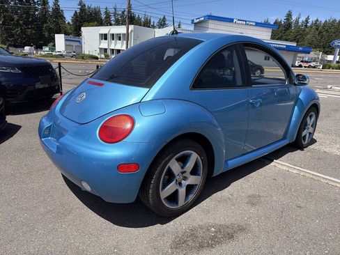 Used 2004 Volkswagen Beetle Satellite Blue FWD image 3