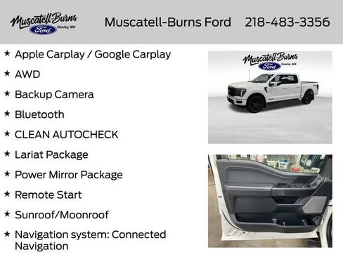 Used 2025 Ford F150 Lariat AWD/4WD image 7