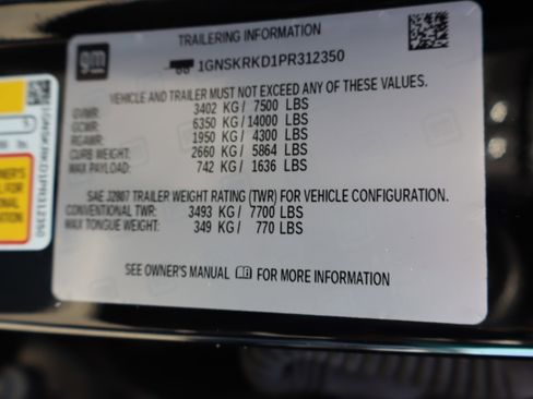 Certified 2023 Chevrolet Tahoe RST w/ Luxury Package image 46