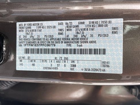 Used 2023 Ford F150 Lariat AWD/4WD image 42