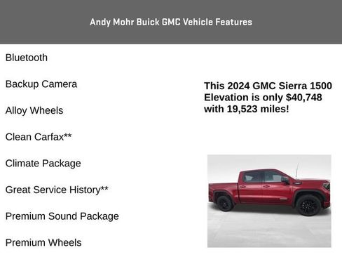 Used 2024 GMC Sierra 1500 Elevation AWD/4WD image 4