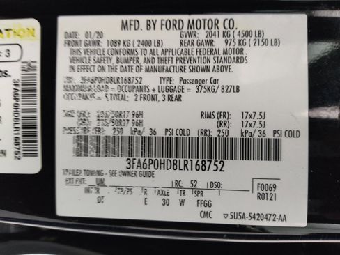 Used 2020 Ford Fusion SE image 33