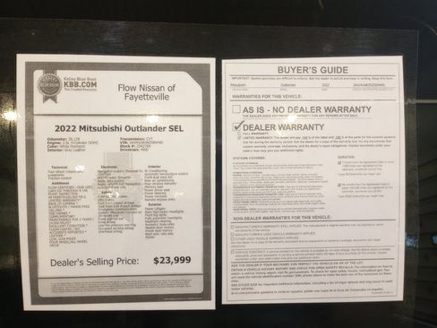 Used 2022 Mitsubishi Outlander SEL image 37