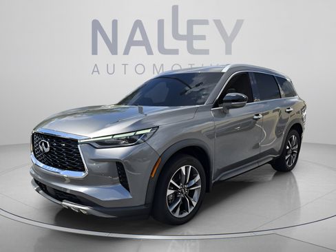 Used 2022 INFINITI QX60 Luxe w/ Cargo Package FWD image 1