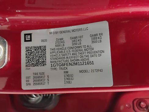 Used 2021 GMC Canyon AT4 w/ Driver Alert Package image 34