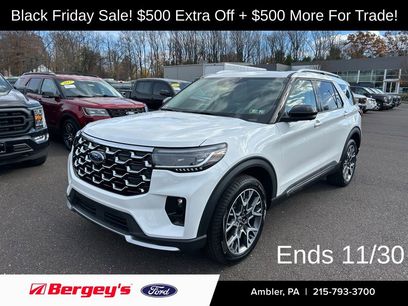 Certified 2025 Ford Explorer Platinum w/ Ultimate Package