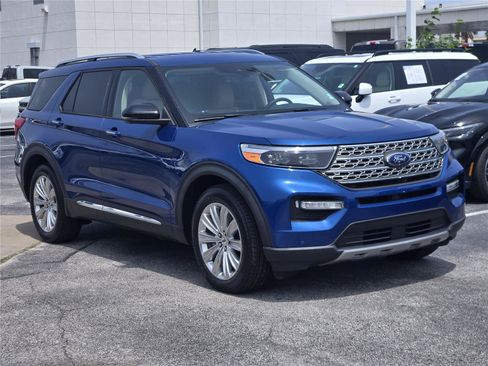 Certified 2020 Ford Explorer Limited w/ Hybrid Equipment Group 310A RWD image 3
