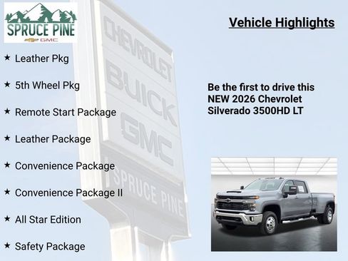 New 2026 Chevrolet Silverado 3500 LT w/ All Star Edition AWD/4WD image 5