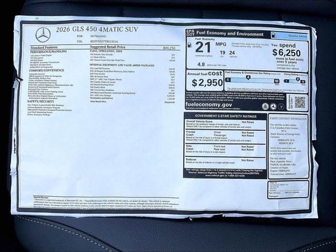 New 2026 Mercedes-Benz GLS 450 4MATIC image 19