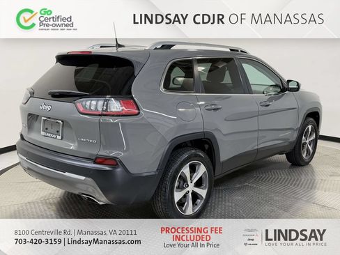 Certified 2020 Jeep Cherokee Limited AWD/4WD image 9