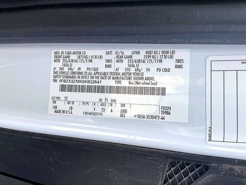 Used 2016 Ford Transit 350 XLT RWD image 5