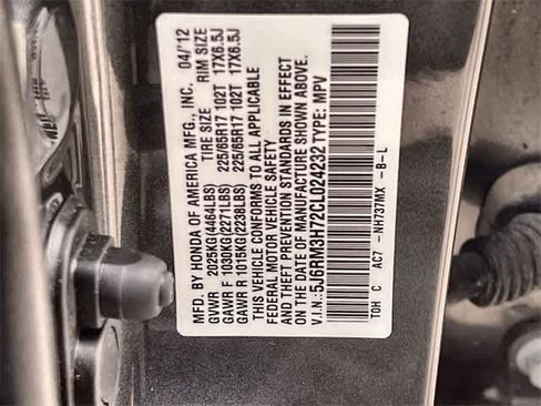 Used 2012 Honda CR-V EX-L image 22