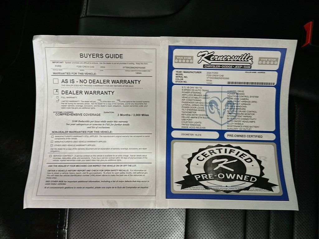 Used 2024 Ford F250 Platinum AWD/4WD image 22