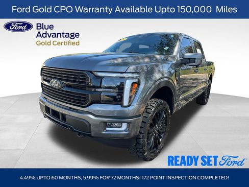 Certified 2025 Ford F150 Platinum w/ Equipment Group 702A High image 1