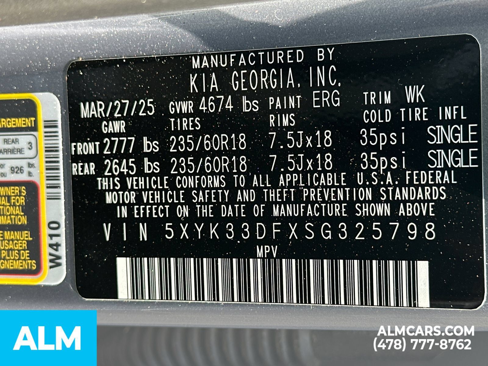 Used 2025 Kia Sportage EX FWD image 37