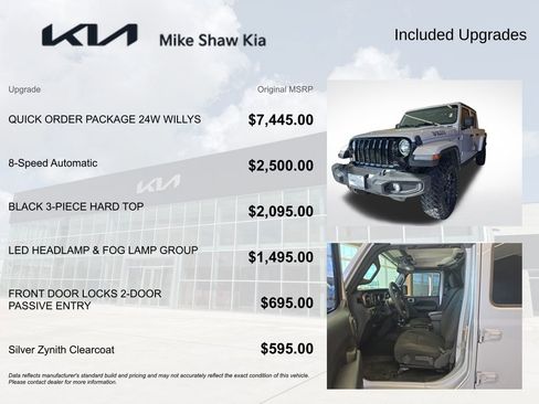 Used 2023 Jeep Gladiator Willys image 3