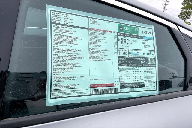 New 2026 Kia K5 GT-Line w/ GT-Line Premium Package FWD image 13