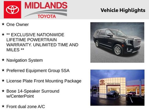 Used 2024 GMC Yukon Denali AWD/4WD image 2