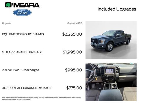 Used 2018 Ford F150 XL w/ Equipment Group 101A Mid RWD image 4
