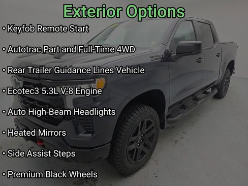 Used 2024 Chevrolet Silverado 1500 LT Trail Boss w/ LPO, Dark Essentials Package AWD/4WD image 6