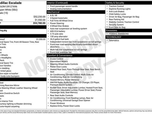 Used 2002 Cadillac Escalade AWD image 11