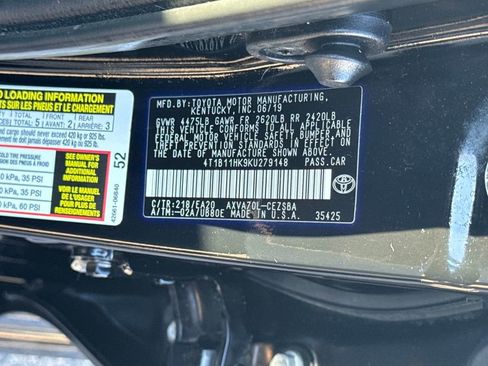Used 2019 Toyota Camry SE image 44