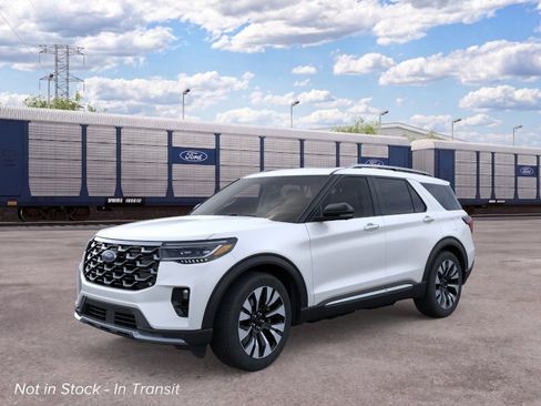 New 2026 Ford Explorer Platinum w/ LUX Leather Package AWD/4WD image 1