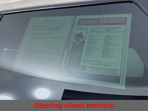 Certified 2024 Nissan Pathfinder Platinum w/ Cargo Package image 14