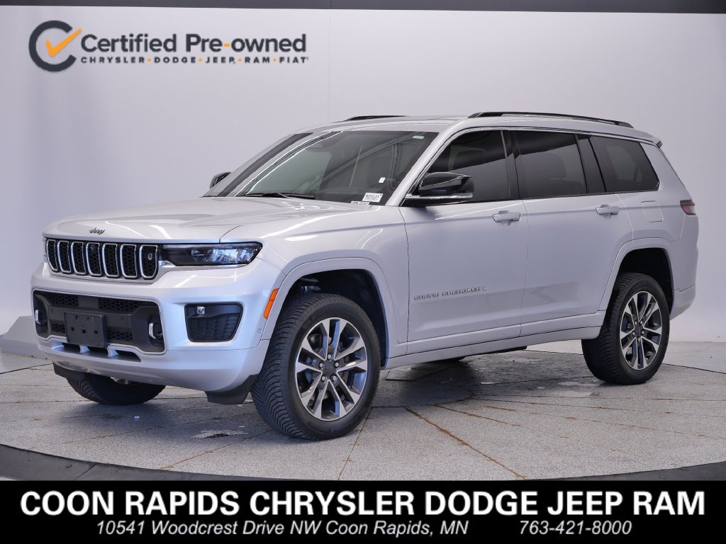Certified 2021 Jeep Grand Cherokee L Overland w/ Advanced Protech Group III AWD/4WD 360° Tour