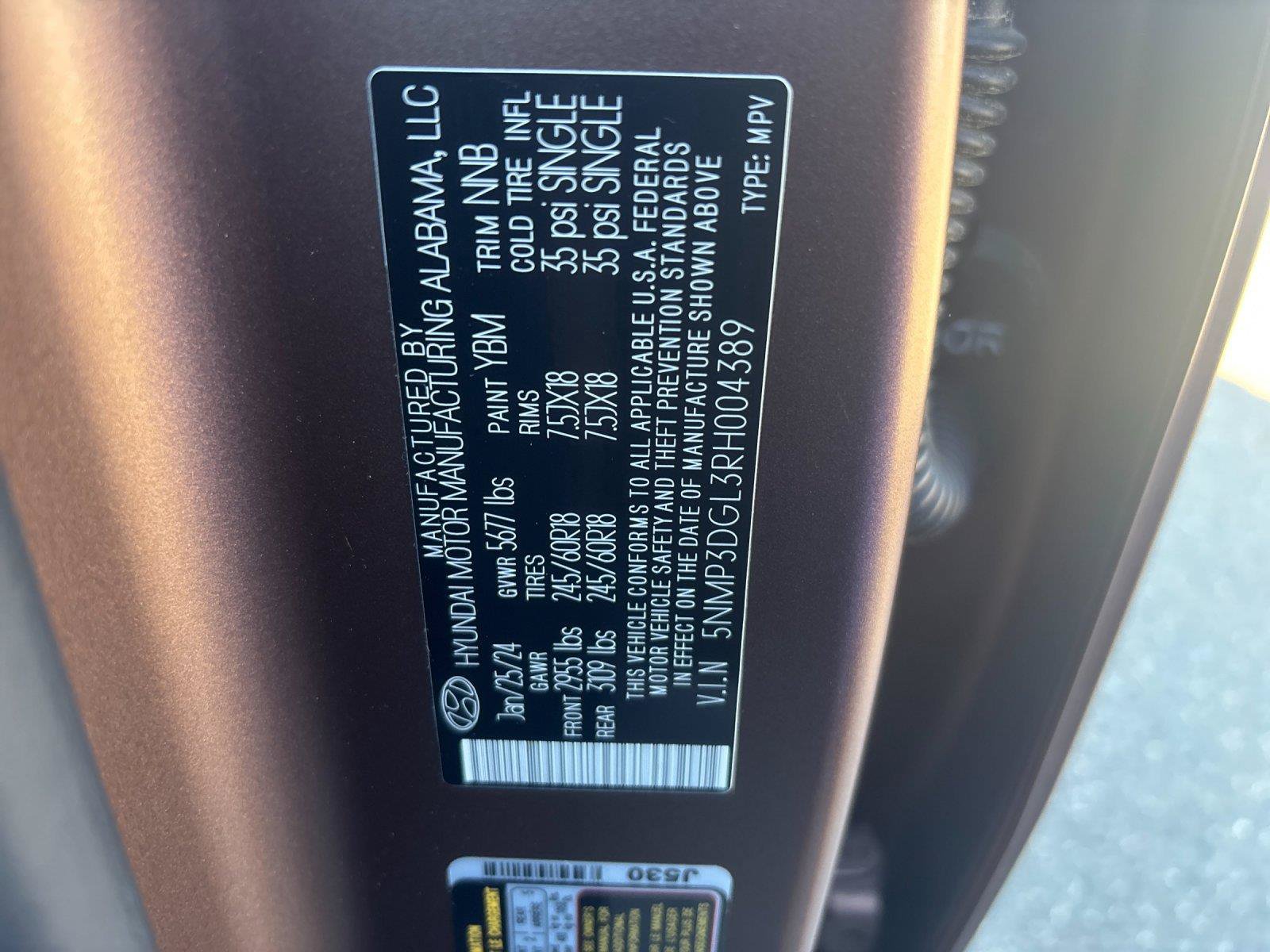 Used 2024 Hyundai Santa Fe XRT AWD/4WD image 12