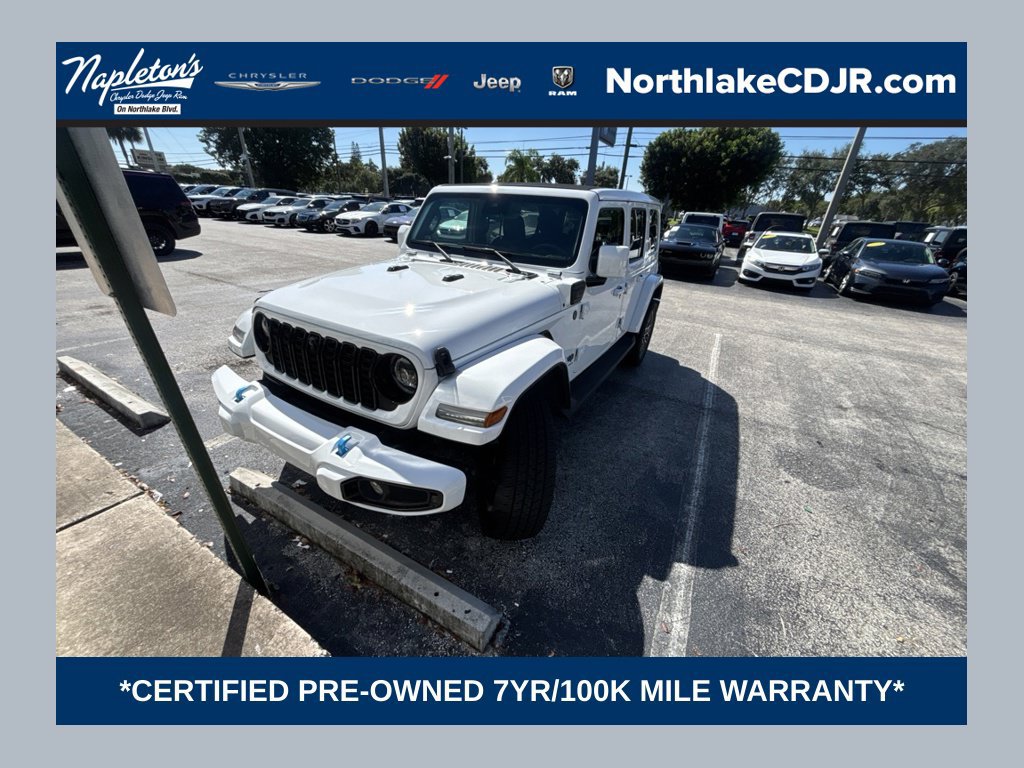 Used 2024 Jeep Wrangler High Altitude AWD/4WD image 1