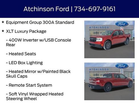 Certified 2024 Ford Maverick XLT w/ XLT Luxury Package image 12