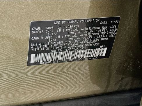 Certified 2024 Subaru Outback Limited XT AWD/4WD image 35