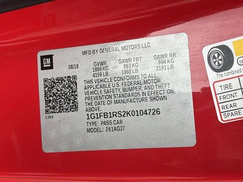Used 2019 Chevrolet Camaro LT RWD image 30