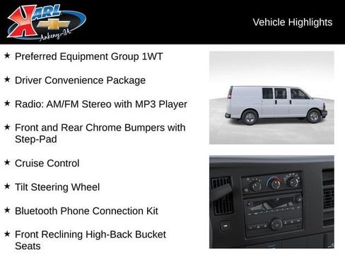 New 2026 Chevrolet Express 2500 w/ Driver Convenience Package RWD image 3