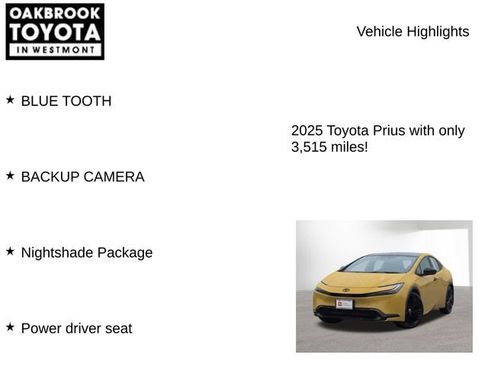 Certified 2025 Toyota Prius image 7
