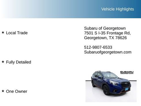 Used 2024 Subaru Forester Sport AWD/4WD image 10