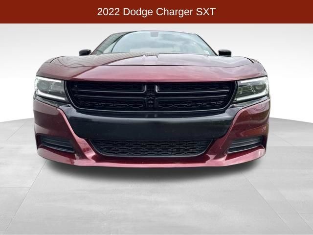 Used 2022 Dodge Charger SXT w/ Blacktop Package RWD image 2