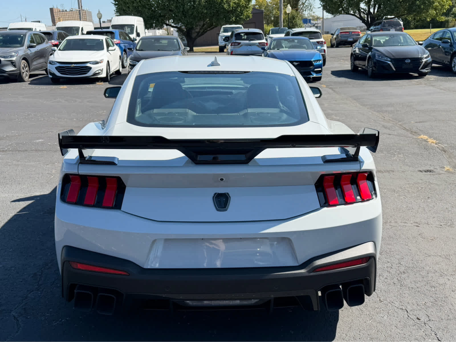 New 2026 Ford Mustang Dark Horse SC w/ Carbon Fiber Exterior Package RWD image 3