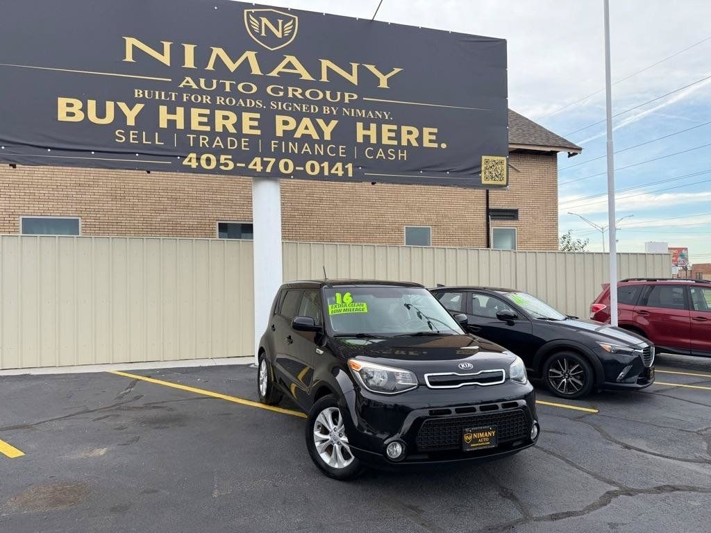 Used 2016 Kia Soul + w/ Audio Package FWD image 1