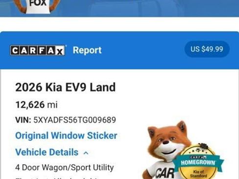Used 2026 Kia EV9 Land AWD/4WD image 5